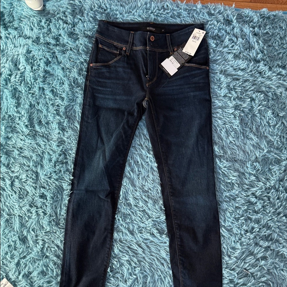 Hudson Jeans Dark Indigo Skinny Jeans for Women